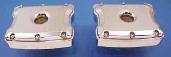 BT Evo S&S Style Chrome Rocker Box Set 1984-99 Two piece set for two heads on 1984-99