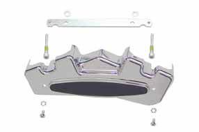 XL Evo 1986-On 45373 Chrome Cam Cover These form fitting Chrome steel covers fit over
