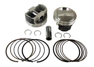 A Screamin Eagle ignition module is required to use this kit. Includes forged pistons with Armour Glide, VM rings, circlips, and chrome piston pins. PCP Bore 35990 STD 3.