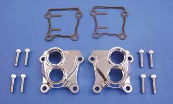 64233 18262-00 TC Chrome Lifter Base Set 1999-on Replaces 17964-99 front and 17966-99 rear.