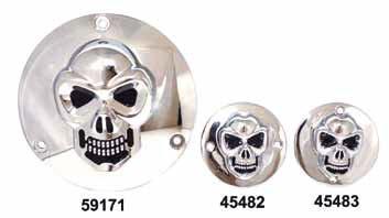 25224-2 Hole rubber Chrome Maltese Cross Covers PCP Cover Type 59184 Derby 3 Hole BT