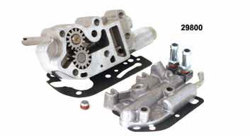 Pump Only (no breather gears) 1984-91 316214 With universal cover Oil pump Kit with Gears 1984-91 316307 With universal cover S&S HVHP Oil Pump Rebuild Gasket Kit High Volume High Pressure oil pump
