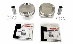 Wiseco s extensive R&D programs have revolutionized the power and performance of Wiseco s HD piston kits. All Wiseco pistons are forged for superior strength and dependability.