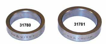 308 AV&V Valve Seats These valve seals are made from heat and wear resistant high quality alloy steel, and are manufactured with clear identification markings and radius edges for easy installation.