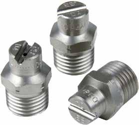 HP-High Pressure Nozzle Hardened Stainless Steel Achieves up to 16%* greater impact than competitive high pressure nozzles, making them the best value on the market today Hardened 416 stainless