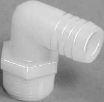 Nylon and Polypropylene Fittings Supplemental Technical Information on Nylon and Polypropylene Fittings NYLON FITTINGS Working Pressure: up to 150 psi (10 bar) at ambient temperatures.