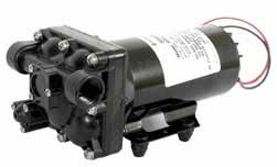 Also included is a built-in pressure switch, set at 60 PSI [4.14 bar], which protects the pump in the event of dead-heading.