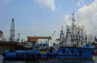 KIM HENG OSV 2 Offshore Support Utility Tug 46M Supply Utility Tug 2450bhp (1828kw) General Particulars : Class/Notation: ABS + A1 + AMS Official No: K - 1 8 8 5 1 4 5 1 Port of Registry: TARAWA Call