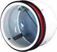 circular spigot CD200D Volume control damper c/w 200mm circular spigot CD125D Volume