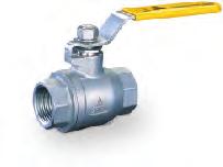 ONE PIECE & TWO PIECE SCREWED BALL VALVES SERIES V-204 Full Port 1/4"~2"(DN 10~DN 50) Seat: FE.