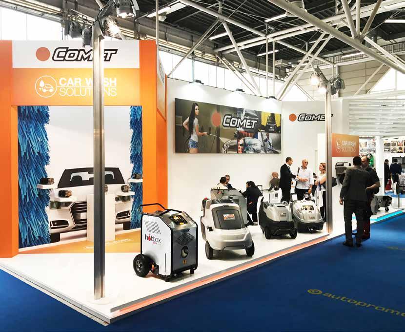 02 Comet Trade Fair Report BOLOGNA ITALY Autopromotec 2017, there is strength in numbers COMET and PTC present their new products at the automotive aftermarket fair.