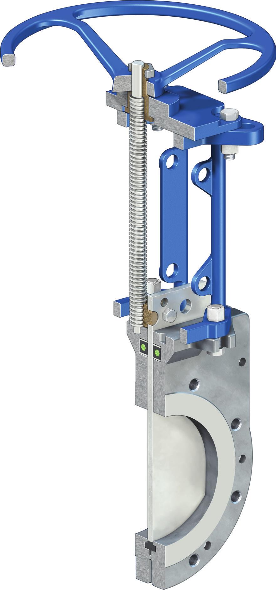 XS150 XS150 High Performance Knife Gate Valve The Fabri-Valve XS150 High Performance Knife Gate valve features a robust perimeter seal that provides bi-directional bubble tight shutoff.
