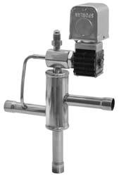 3-Way Heat Reclaim Valves Advantages n 3-Way Pilot eliminates costly high- to low-side leaks.