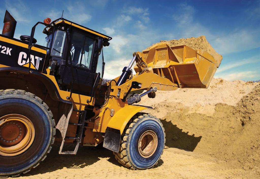 Cat Buckets and Ground Engaging Tools for Medium Wheel Loaders 950-980 Features: Loads easy Fuel efficiency Carries more More uptime Made to last Benefits: Cat buckets are designed for optimum