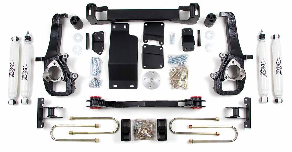 Kit Contents Qty Part 1 Steering Knuckle (drv) 1 Steering Knuckle (pass) 2 Tie Rod Ends (18mm) 1 Front Crossmember 1 Rear Crossmember 4 Lower Control Arm Bushing 2 Lower Control Arm Sleeve 2 Lower