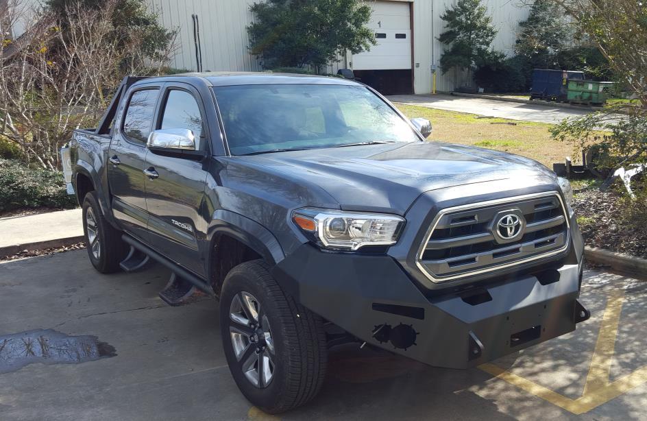 I. Overview Congratulations on your new purchase of the industries best and most rugged and stylish front bumper for the 2016 Toyota Tacoma! This bumper has been engineered for strength.