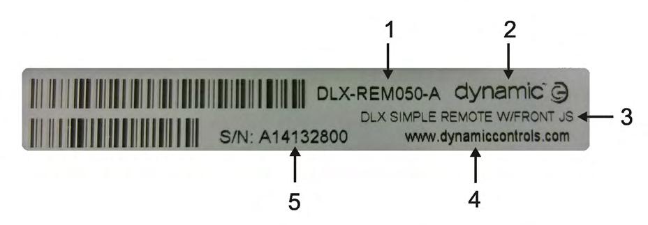 Figure 130: Product label - Power Module Key: 1. WEEE symbol 2. Warning "Read Installation Manual before use" 3.