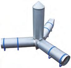 Horizontal Duct System Available in 18" and 24" diameters, the Grain Guard Next Generation Aeration Tube is ideal for conditioning and coolin grain.