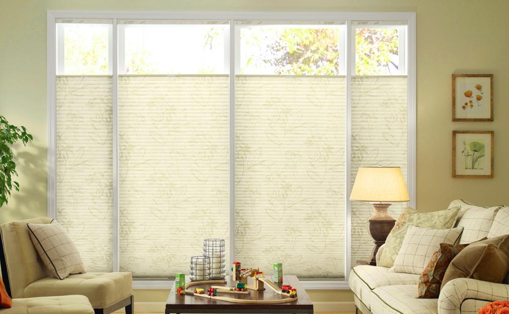 MOTORIZED MUSLIN BLINDS Motorized Muslin Blinds is also known as Shangri-La blinds, which is a expanded product of motorized roller blinds and mostly be used in hotel-end residential bedroom, office
