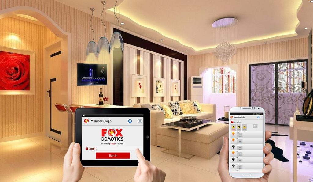 Wi-Fi LIGHT CONTROL SYSTEMS Fox Domotics Wi-Fi Light control systems are network based intelligent lighting control solution that incorporates communication between various Wi-Fi enabled systems like