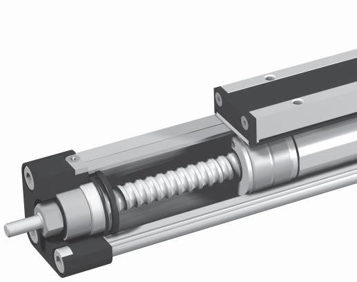 The System Concept ELECTRIC LINEAR ACTUATOR FOR HIGH ACCURACY APPLICATIONS A completely new generation of linear drives which can be integrated into any machine layout neatly and simply.