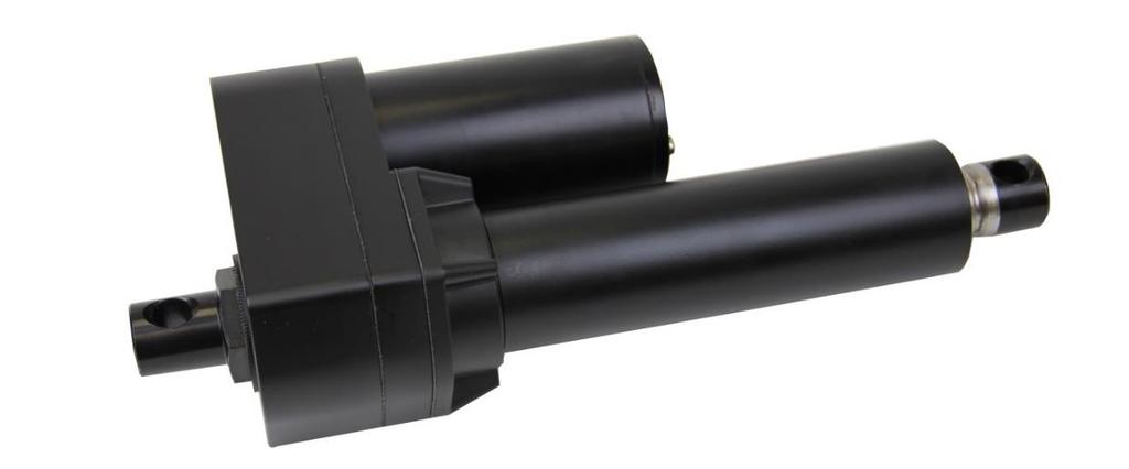 Product Data Sheet LINEAR ACTUATOR Standard Features: All steel frame with stainless steel extension tube o Aluminum gearbox housing Nominal stroke lengths: 4 [102mm], 6 [152mm], 8 [203mm], 12
