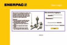 Sample system arrangements are shown to help generate ideas. Additional information is included in the Yellow Pages starting on page 64 or contact Enerpac for assistance.