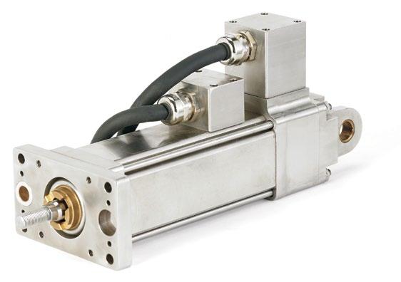 High Capacity Roller Screw Option For applications that require long life and continuous duty, even in harsh environments the actuator offers a robust solution.