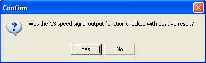 ECUtalk will ask if the operator is ready for the counter to be incremented. Selecting Cancel will result in a test failure.