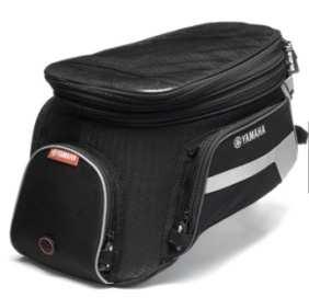storage Backpack straps is included Features the Yamaha logo Includes hand carry grip at the front Includes rain cover as well TANK BAG - CITY YME-FTBAG-CT-01 CHF 179.