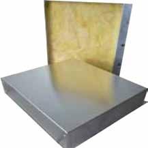 Insulation Insulation consists of a fire-proof mineral wool according to DIN 1259.
