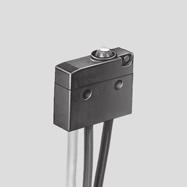 Accessories Electrical limit switch for end-position sensing Micro switch S-3-BE 3 Push-in connector 1 Switching point 2 Normal position Micro switch with cable (splash-proof)