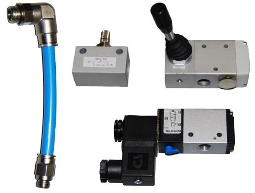 Accessories Operation control PKL Impactors has to be operated with a 3/2-way solenoid valve which may be electrically, pneumatically or manually controlled, in many cases, the