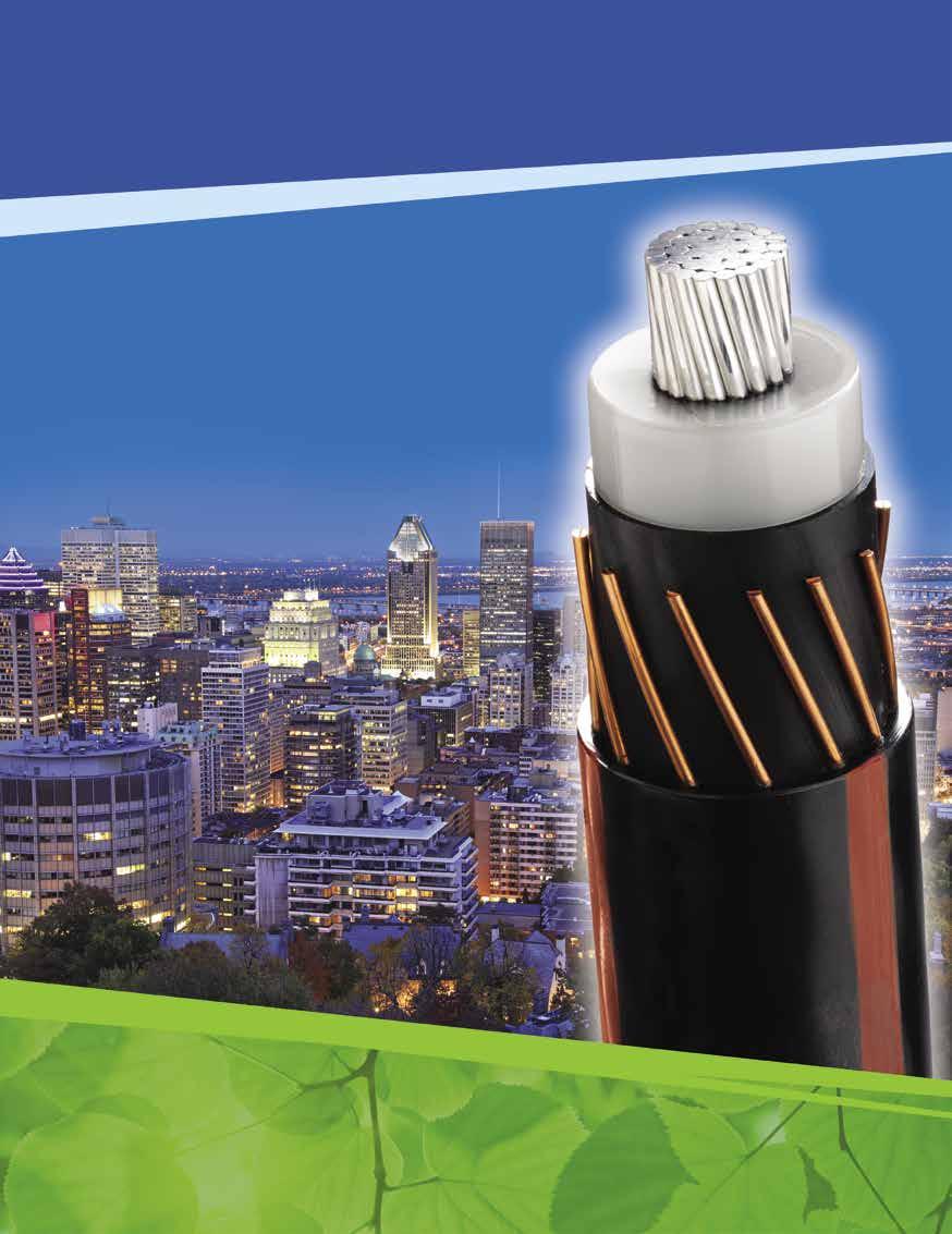 EmPowr Link + enhanced medium-voltage Tree- Retardant Cross-linked Polyethylene (TRXLPE) underground cable offers a new level of performance and reliability for long-term value providing an