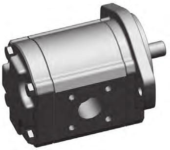 Gear pumps. Two types of gear pumps are available: internal gear pump IGP and external gear pump EGP.