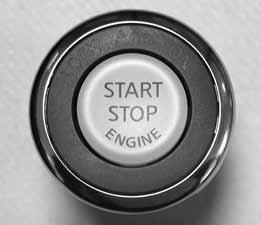 STARTING/STOPPING THE ENGINE Depress the brake pedal. Press the ignition switch START/STOP button to start the engine.