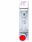 General Specifications Model RAGL Rotameter GS 01R01B08-00E-E This type of Rotameter is designed for measurement of liquids and gases. The conical glass metering tube has a free rotating float.