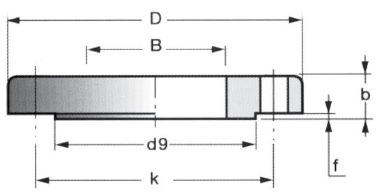 Ravne prirubnice / Flat flanges EN 1092-1 Type 01