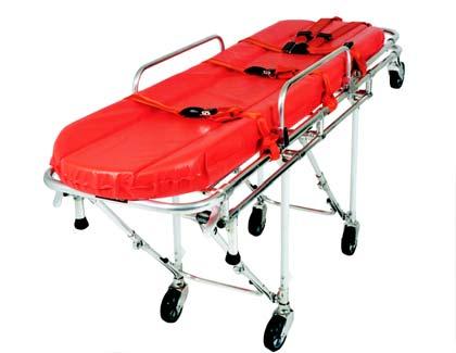 Ferno Model 25 Cot Simplicity is the key to the Model 25. Its legs fold up as it is loaded into the ambulance and unfold as it is removed.