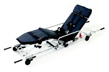 necessary) Reversible patient loading: head first or feet first 0153201 EFX-1 Stretcher 0153178 EFX-1 with headrest option 0153179 EFX-1 with footrest option 0153181 EFX-1 with footrest option and