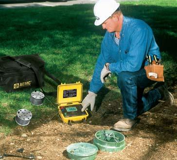 Ground Testers Understanding Ground Resistance Testing The term ground is defined as a conducting connection by which a circuit or equipment is connected to the earth.