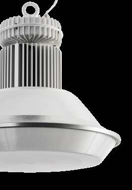 DURALED CAPRI IP65 industrial LED luminaire with a specialised optical system for optimum performance and visual comfort.
