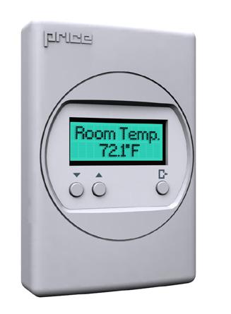 DISPLAY NAVIGATION Initial Setup (LCD Thermostats (T-STAT) Only) When the Interface is first powered from the TC controller, it will display the following information: (Also press both UP/DOWN at
