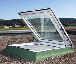 flat VELUX flat roof domes VELUX flat roof domes Transform and improve flat roof areas Options and pricing Double-glazed roof window with protective polycarbonate cover.