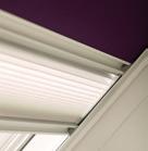 Duo blackout blinds A blackout blind and a pleated blind in one, offering the best of both worlds; blackout at any time and softly