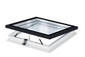 The flat rooflight is out-of-reach, but because it s a VELUX INTEGRA flat rooflight, the control is at your fingertips, and it can be opened at a moment s notice.