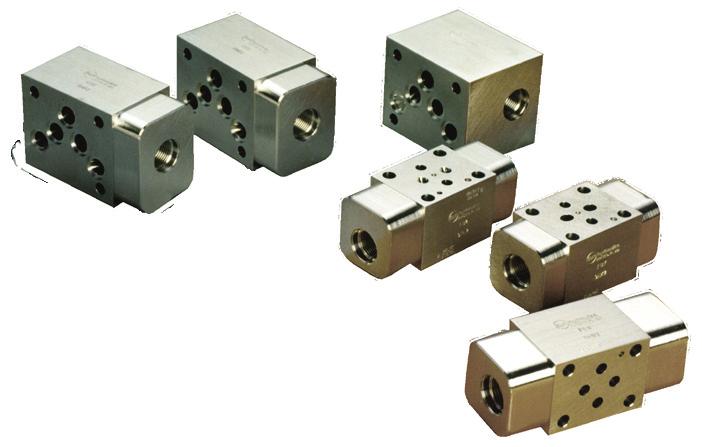 Mounting and ssembly of Sandwich odies Mounting of ISO 0 (CEO ) Sandwiches Many of Sun s ISO 0 (CEO ) sandwich bodies are designed for multi-functional use to permit maximum circuit flexibility.