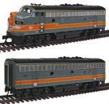 numberboards and Proto MAX metal knuckle couplers. 920-48279 MILW #82D, 82C (gray, orange, Lightning Bolt) Reg. Price: $329.98 Sale: $193.