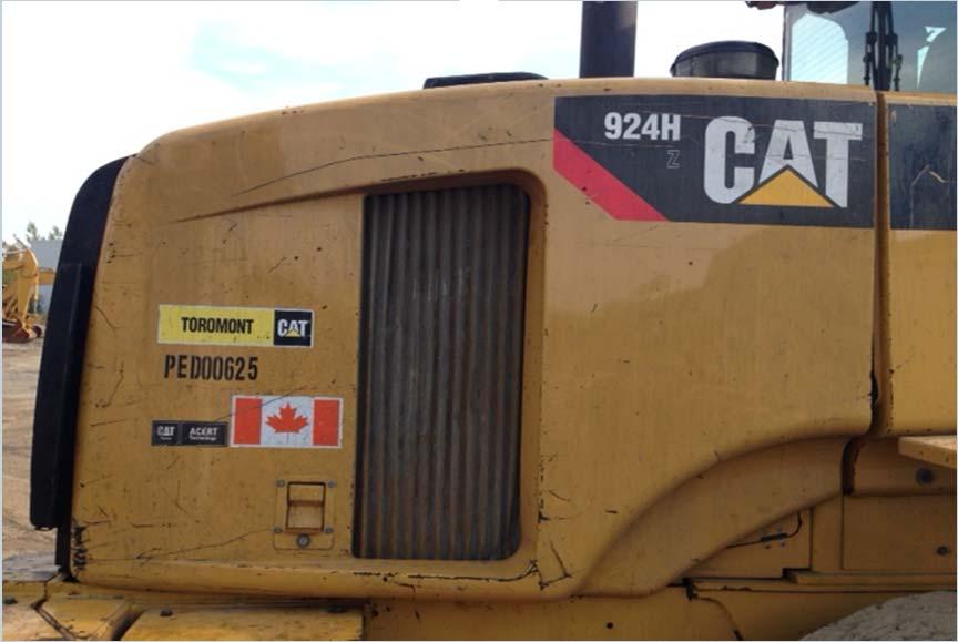 Caterpillar 924H Special Thanks to the following Sources DieselNet.