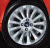 Tyres S N/A 16" Y-spoke Silver alloy wheel
